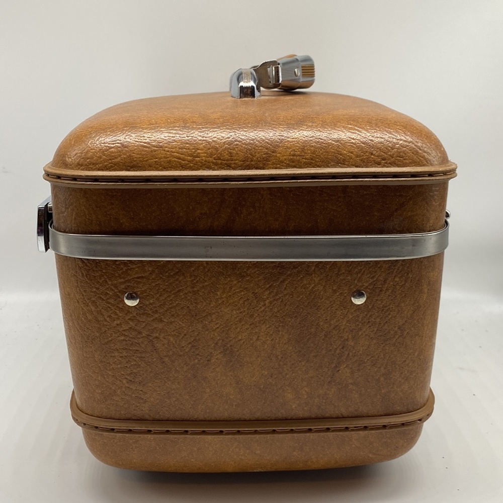Vintage American Tourister Train Case Cosmetic Hard Case Luggage - Picture 4 of 15